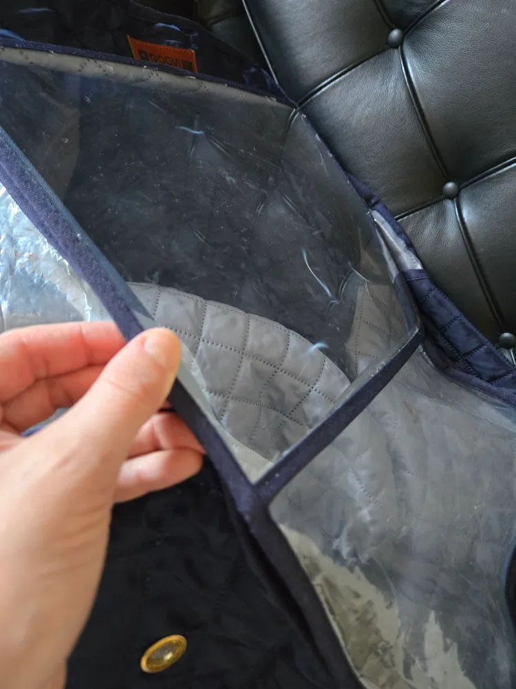 Goovi Stroller Cover with Weather Shield image indicator(3)