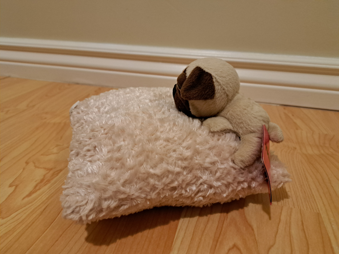 McDonalds The Dog Pug Plush Pillow 8"×8" - photo 5