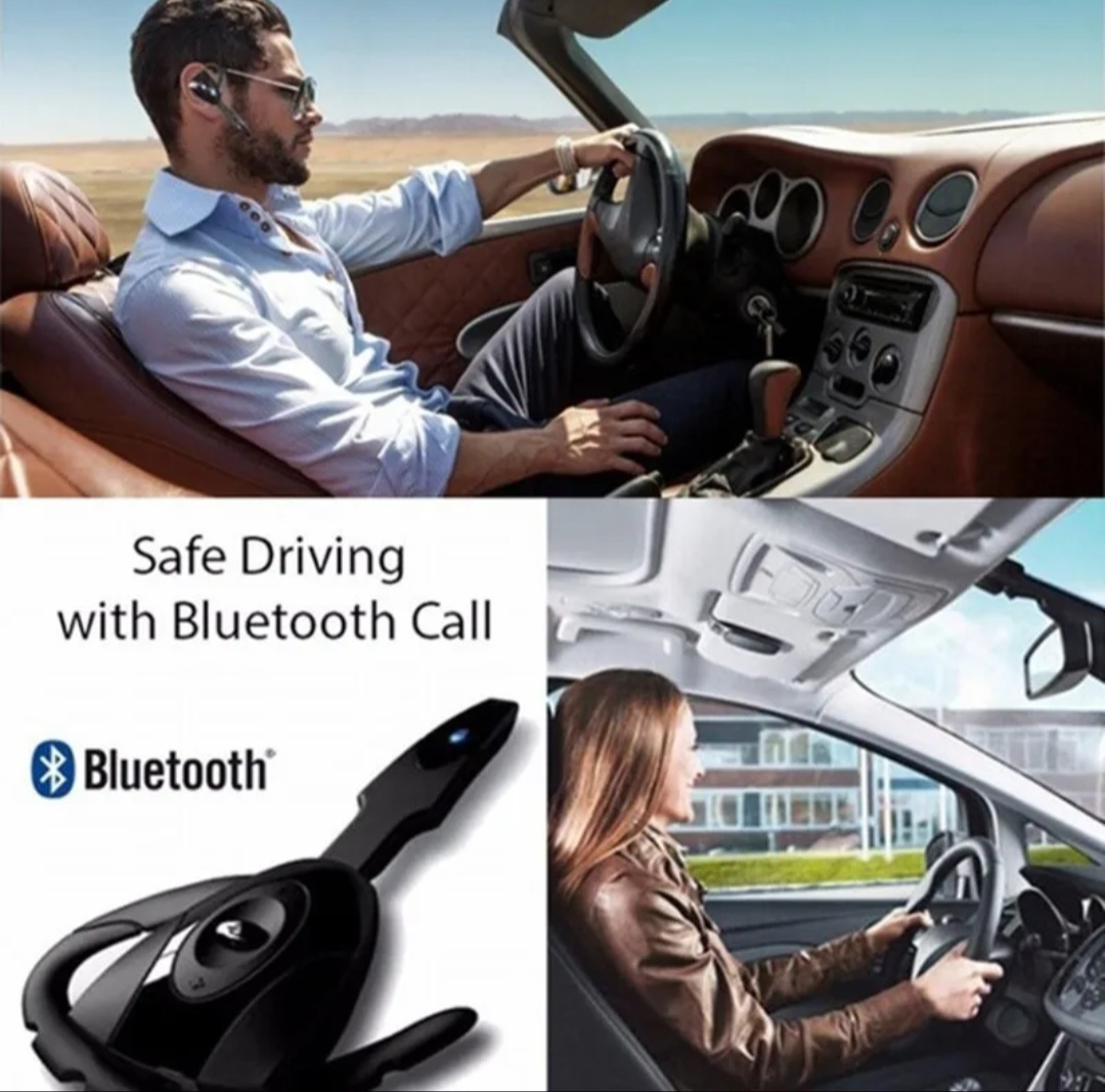 Bluetooth Headset Hands-Free Earpiece - photo 2