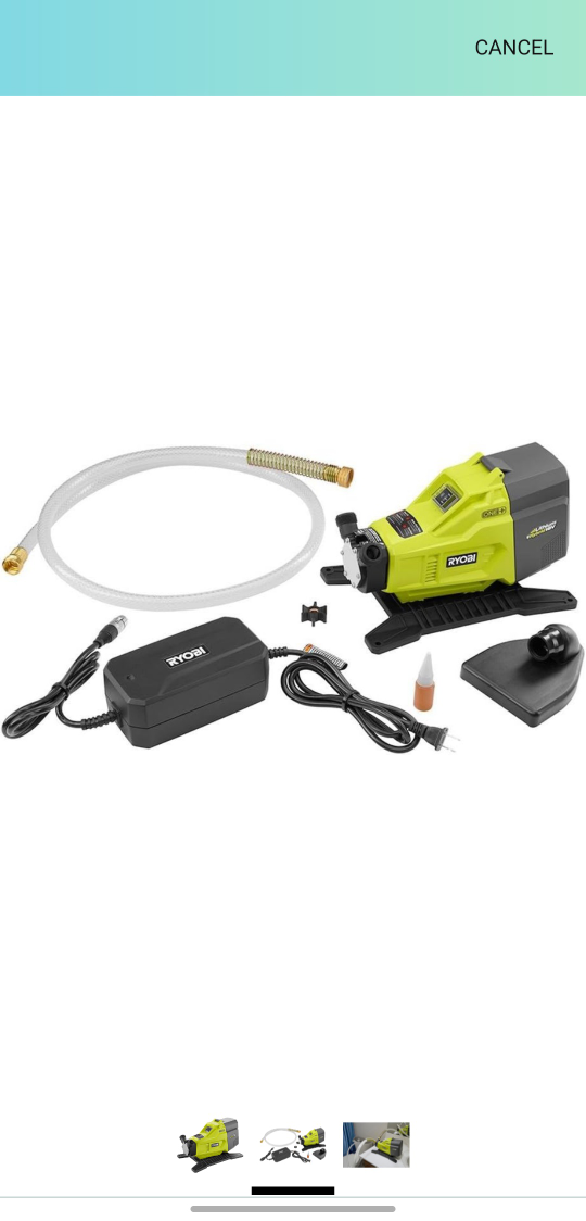 Ryobi P750 18V ONE+ Hybrid Transfer Pump 💚 - photo 3