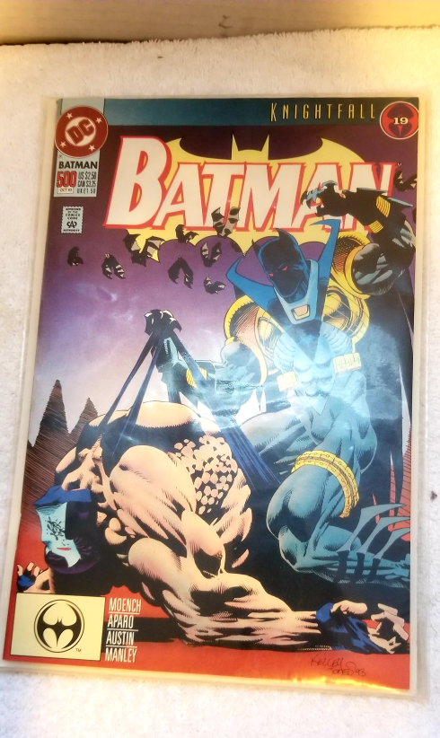 Batman #500 Knightfall Comic Book - photo 3