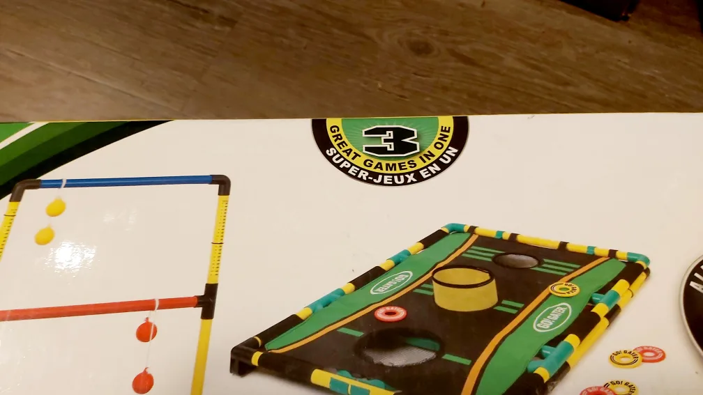 Go Gator 3-in-1 Ladderball, Bean Bag Toss & Washer Toss Game image indicator(4)