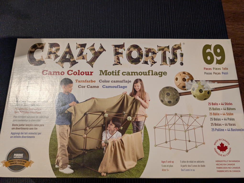 Crazy Forts Camo Colour Building Set