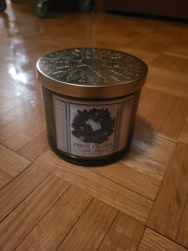 Bath & Body Works Fresh Balsam 3-Wick Candle