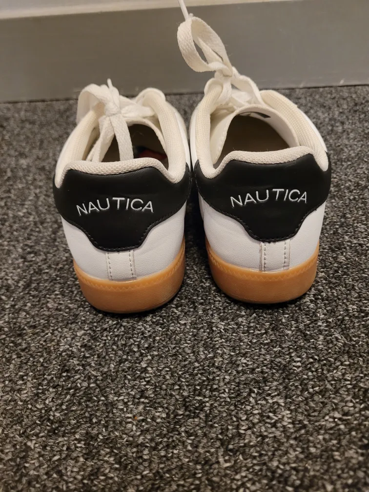 Nautica Women's White and Black Sneakers image indicator(3)