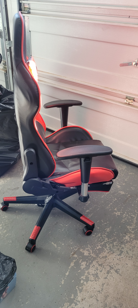 THEMIC Gaming Chair - Red and Black - photo 2