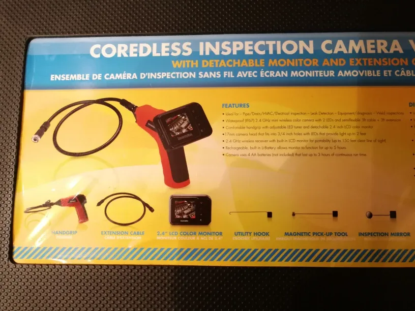 SecurityMan Wireless Inspection Camera image indicator(3)