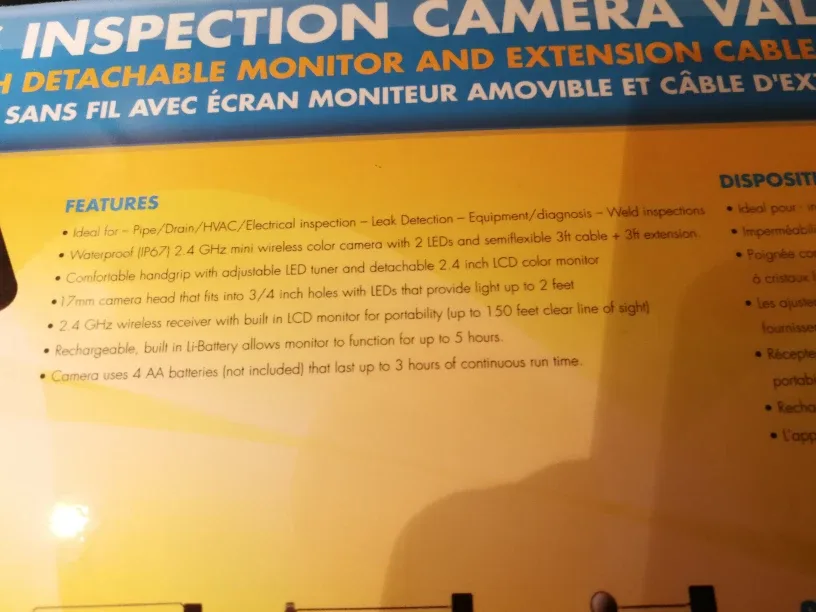 SecurityMan Wireless Inspection Camera image indicator(4)