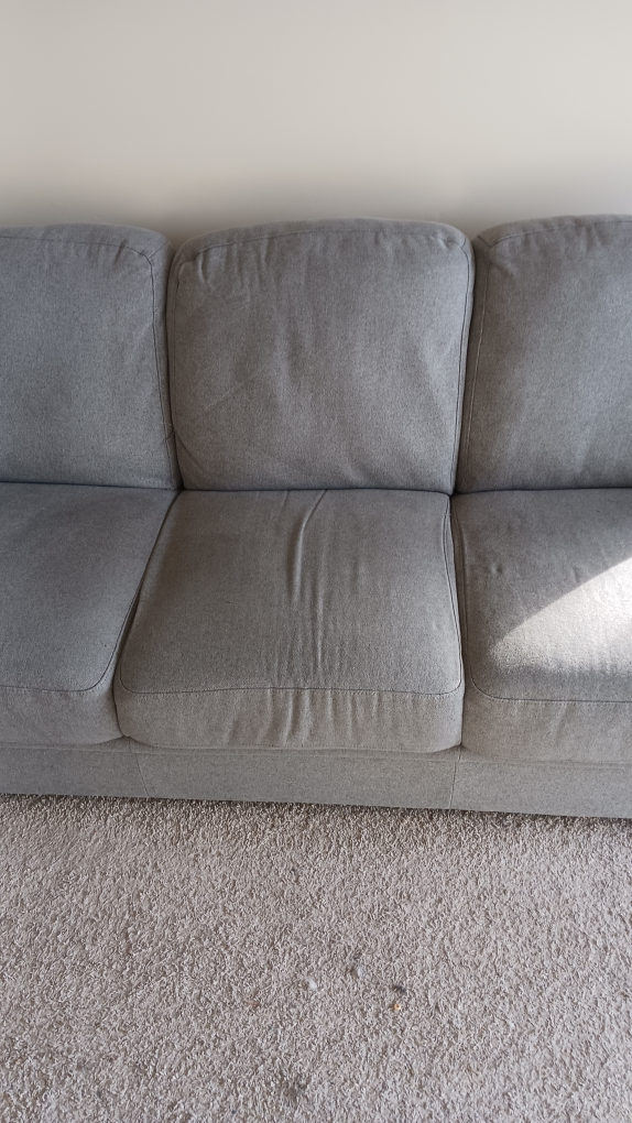 Grey Fabric Sofa sale 2 days left