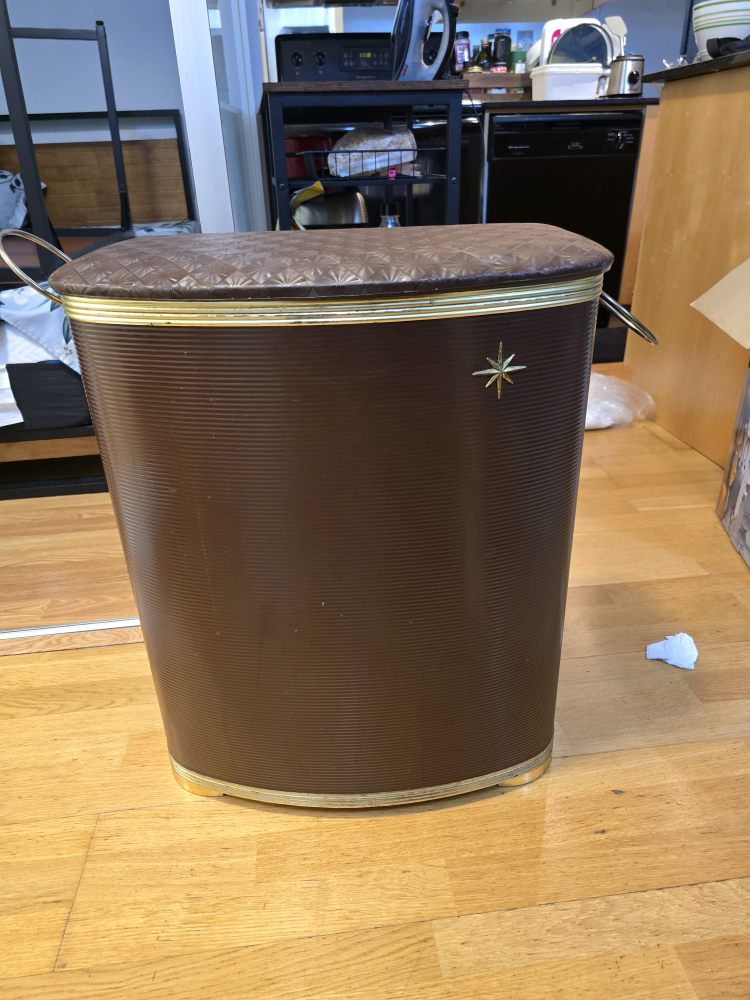 Vintage Metal Bin