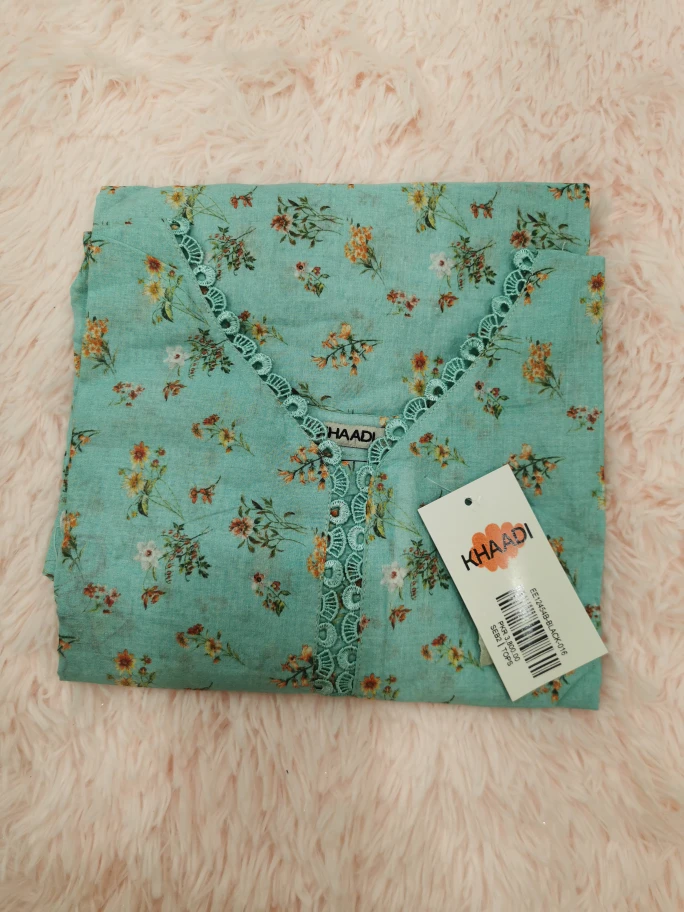 Khaadi Women's Floral Print Kurta - Size Small