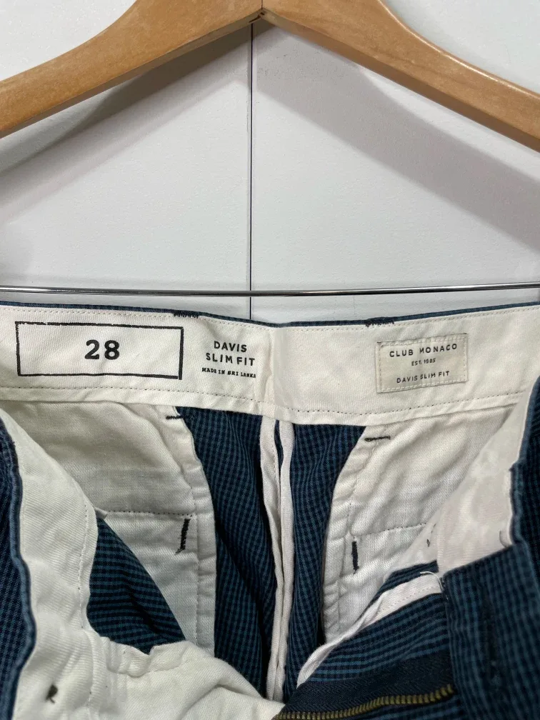 Club Monaco Plaid Chino Pants image indicator(4)