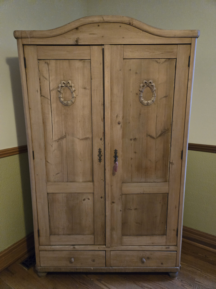 Antique Pine Armoire