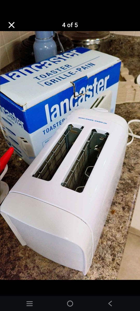 Lancaster 2-Slice Toaster with Grill Pan - photo 4