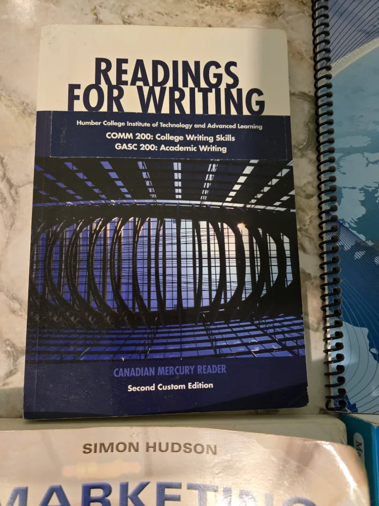 Humber Travel Tourism management program text books image indicator(4)