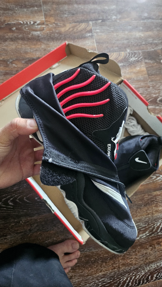 Nike Air Zoom Flight 96 Black White  Size 10.5 - photo 4