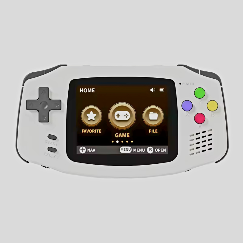 POWKIDDY A30 Retro Handheld Game Console - 2.8 Inch IPS Screen - photo 4