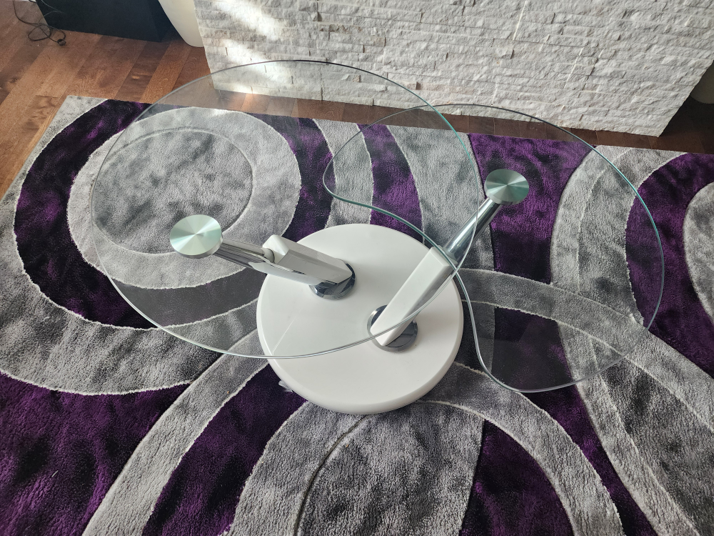 Modern Glass Coffee/End Table Set - photo 2