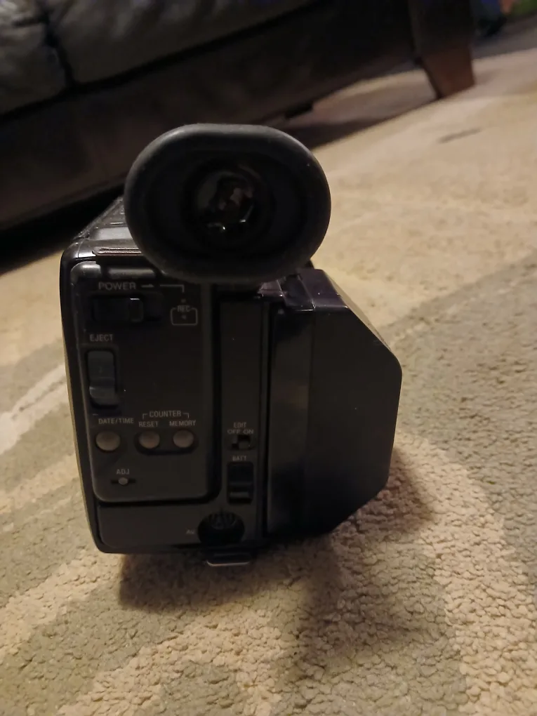 Vintage Sanyo VM-D6 Video Camera 🍀 image indicator(3)