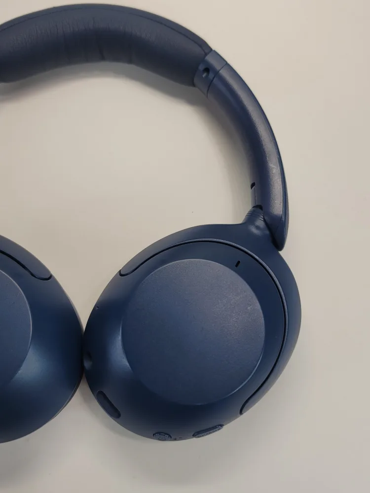 Sony WHX-910N Wireless Noise Cancelling Headphones - Navy Blue image indicator(2)