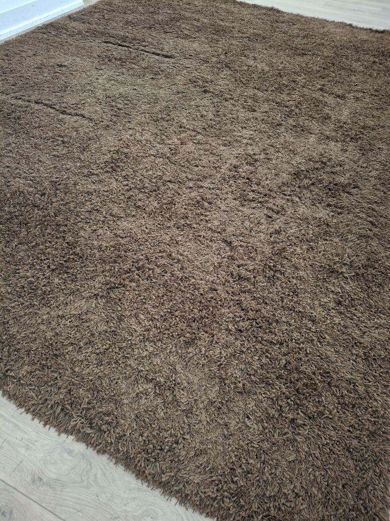 Large Brown Shag Rug - photo 3