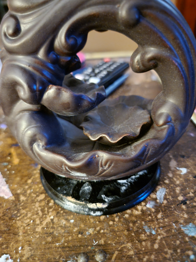 Ceramic Buddha Backflow Incense Burner - photo 2