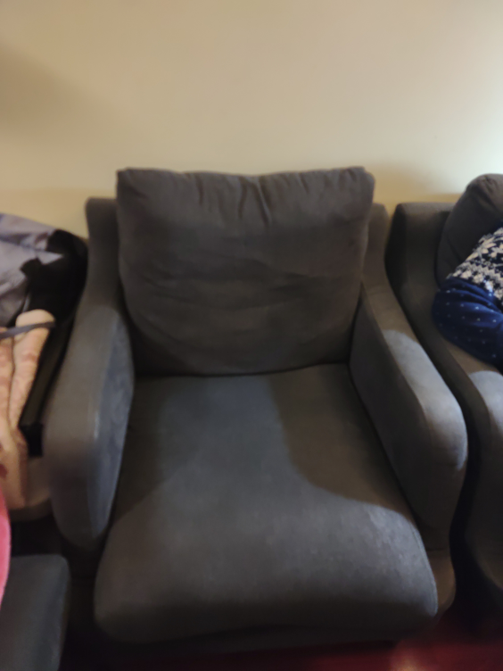 Dark Grey Two-Seater Sofa & 2 one -seater sofa - photo 2
