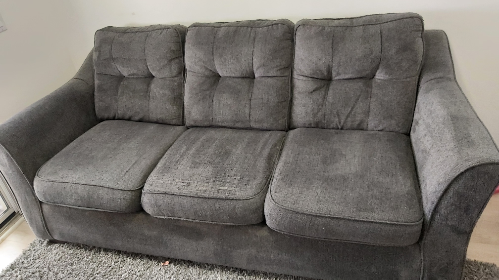 Grey Fabric Sofa - photo 2