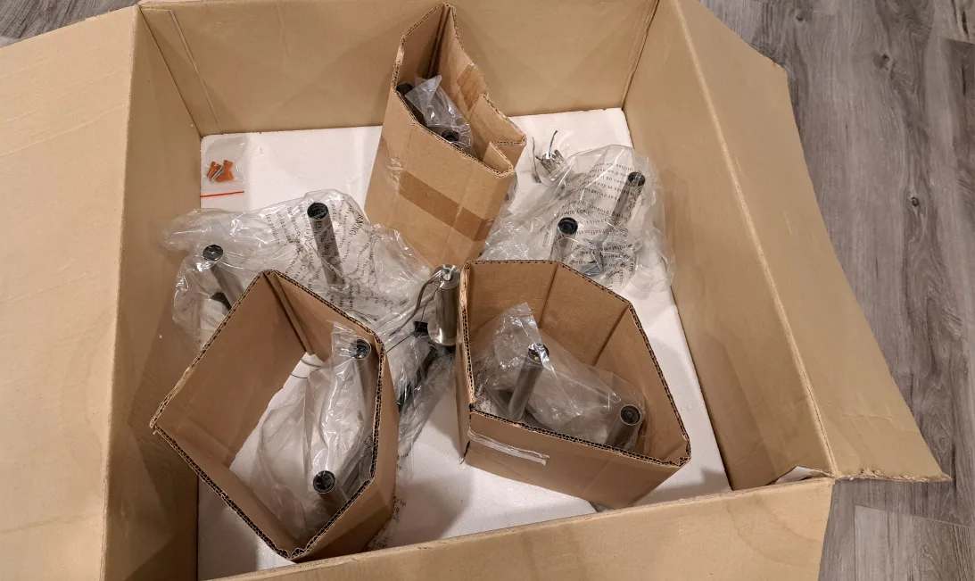 save $100: 🆕️ "Ivanna" 10-Light Chandelier - Satin Nickel image indicator(5)