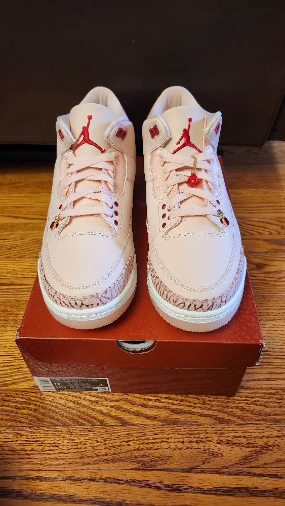 Jordan 3 Valentines Treat Yourself  - Size 12W image indicator(3)