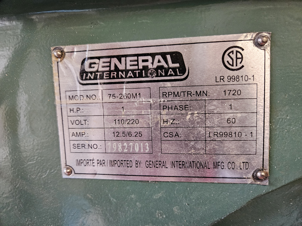 General International 1 HP Floor Drill Press - photo 5