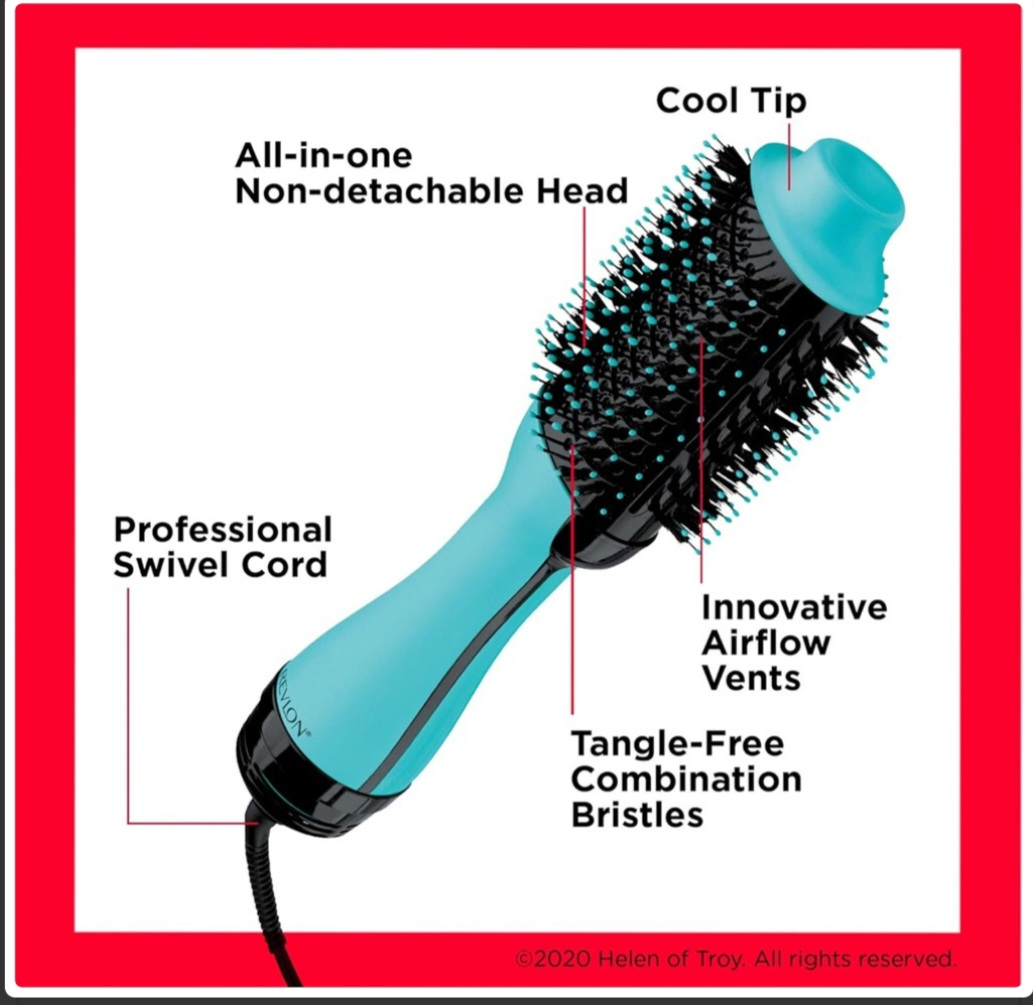 Revlon One-Step Volumizer Hair Dryer and Hot Air Brush