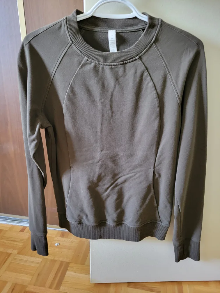 Lululemon Crew Neck Sweatshirt Size 4 image indicator(5)