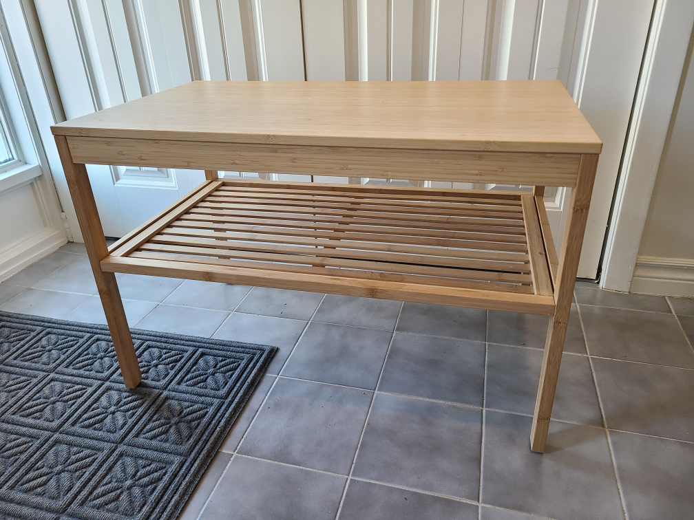 IKEA Bamboo Coffee Table - photo 3