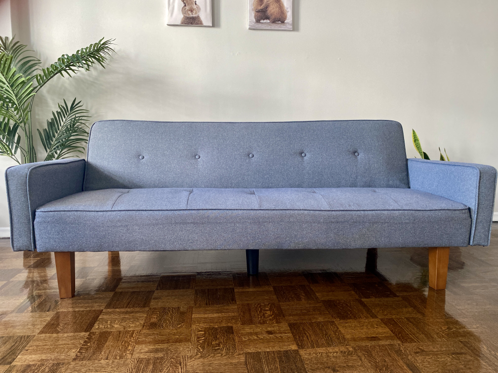 75" Wayfair Grey Sleeper Sofa - photo 2