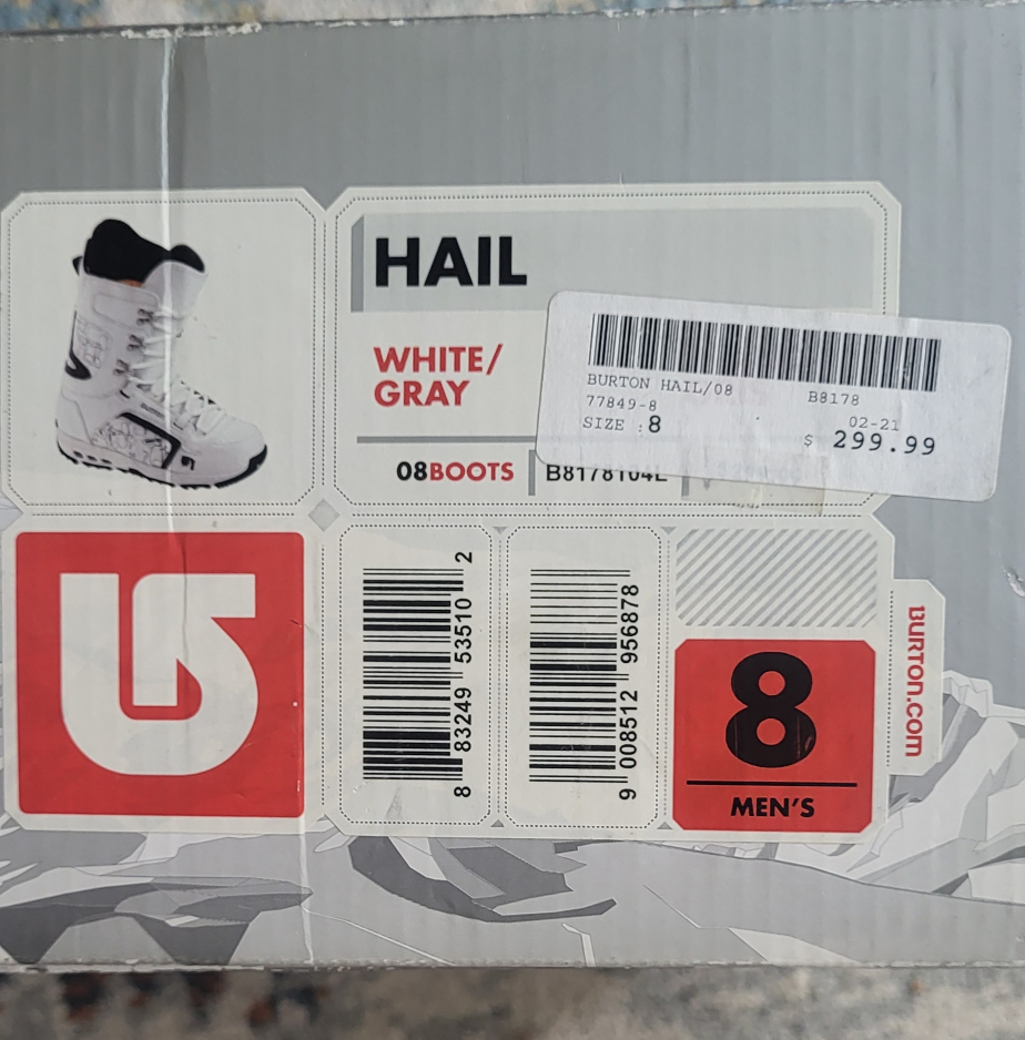Men's Burton Hail Snowboard Boots - Size 8 - photo 3