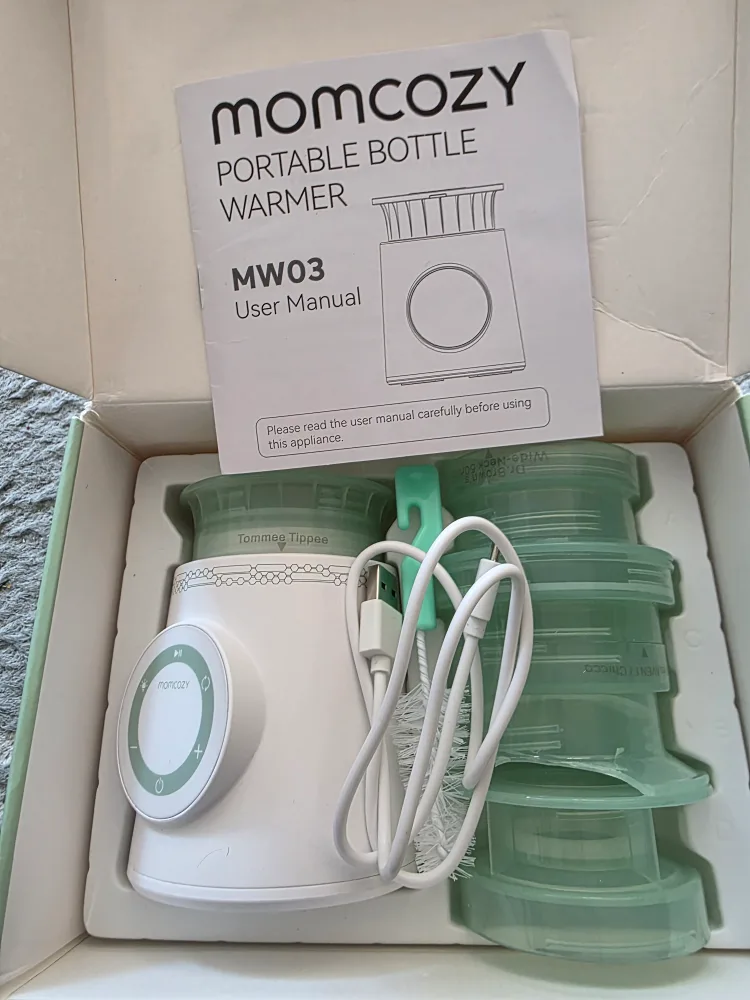 Momcozy Portable Bottle Warmer MW03 image indicator(3)