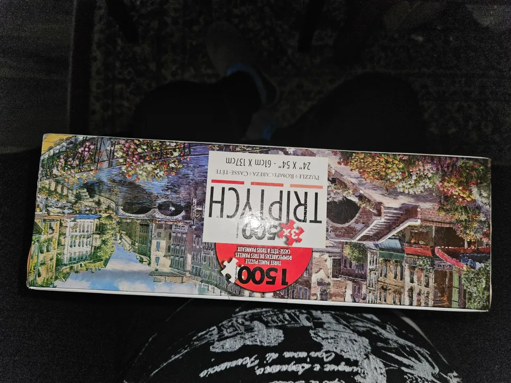 Triptych 1500 Piece Jigsaw Puzzle - Italian Scenes image indicator(2)