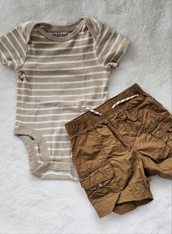 Baby Boy Summer Outfit Bundle - 7 Sets image indicator(3)
