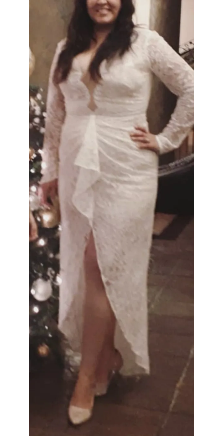 BCBG Lace Maxi Dress image indicator(3)