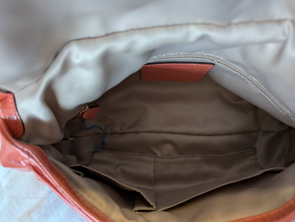 Coach Kristin Coral Patent Leather Shoulder Bag - photo 5