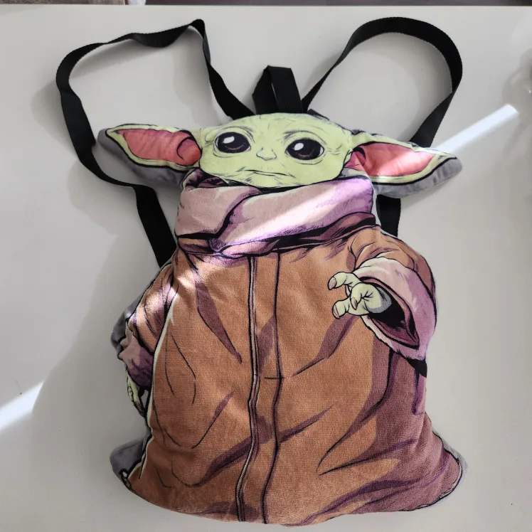 Adorable GROGU Plush Backpack thumbnail