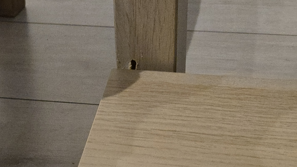 Light Oak Coffee Table with Shelf - photo 3