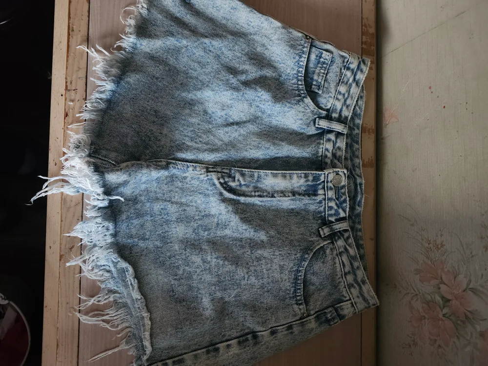 Acid Wash Denim Shorts thumbnail
