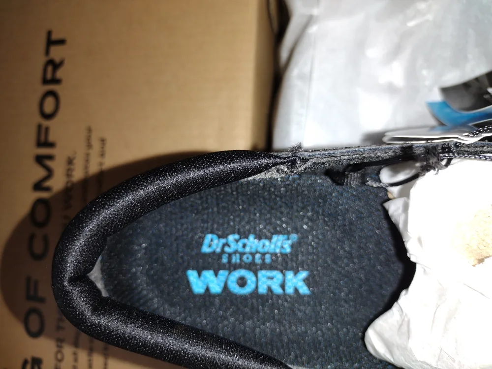 Dr. Scholl's Work Shoes - Black Slip-On image indicator(7)