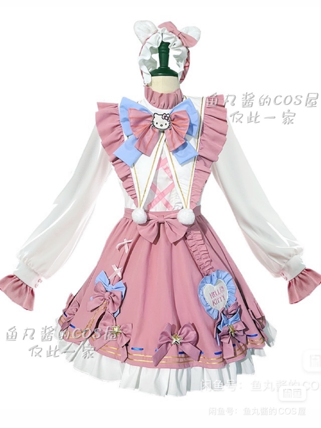 Hello Kitty Lolita Dress Cosplay Costume