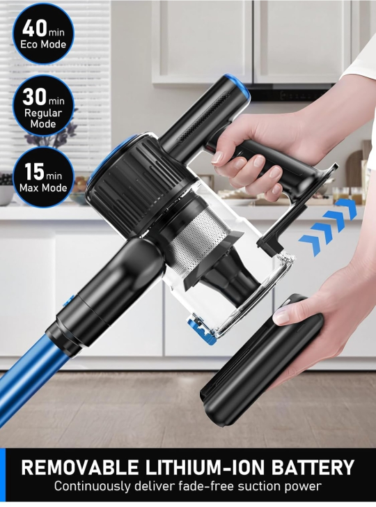 Cordless Stick Vacuum Cleaner with Multiple Attachments - photo 4