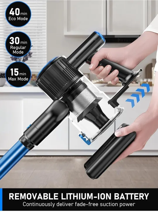Cordless Stick Vacuum Cleaner with Multiple Attachments image indicator(4)