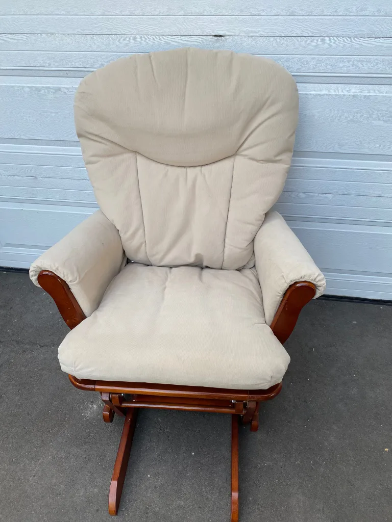 Wooden Glider Rocker Chair thumbnail