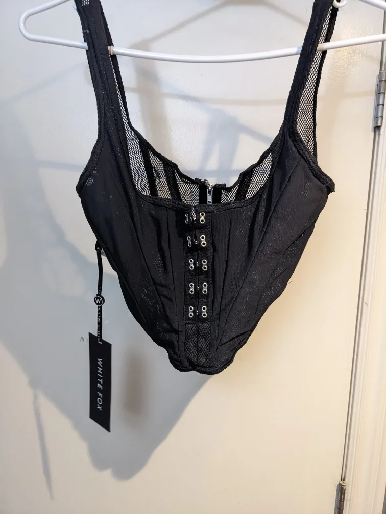 White Fox Bustier size Small BNWT image indicator(6)